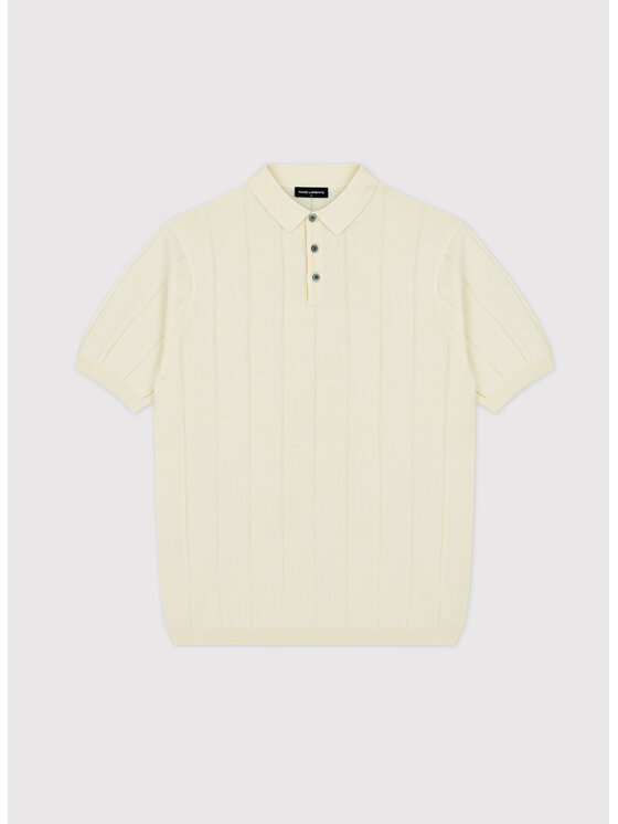 Pako Lorente Pako Lorente Polo P26WF-TX-005 Żółty Oversize