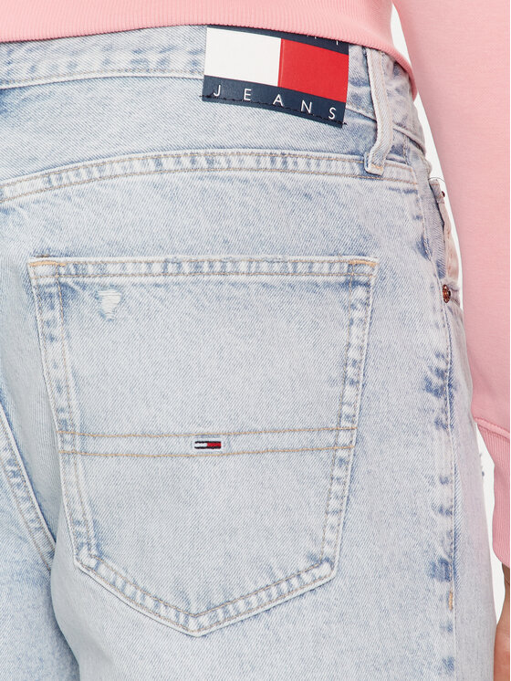 Tommy Jeans Tommy Jeans Kratke traperice Ryan DM0DM18804 Svijetloplava Slim Fit