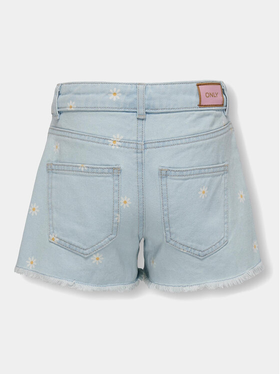 Kids ONLY Kids ONLY Jeansshorts Grobyn 15302364 Blau Loose Fit