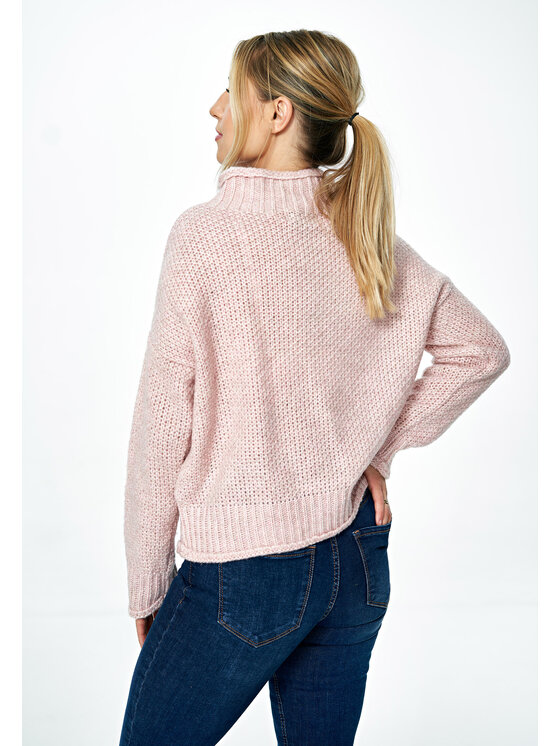 FIGL FIGLFIGL Maglione M886 Rosa Oversize