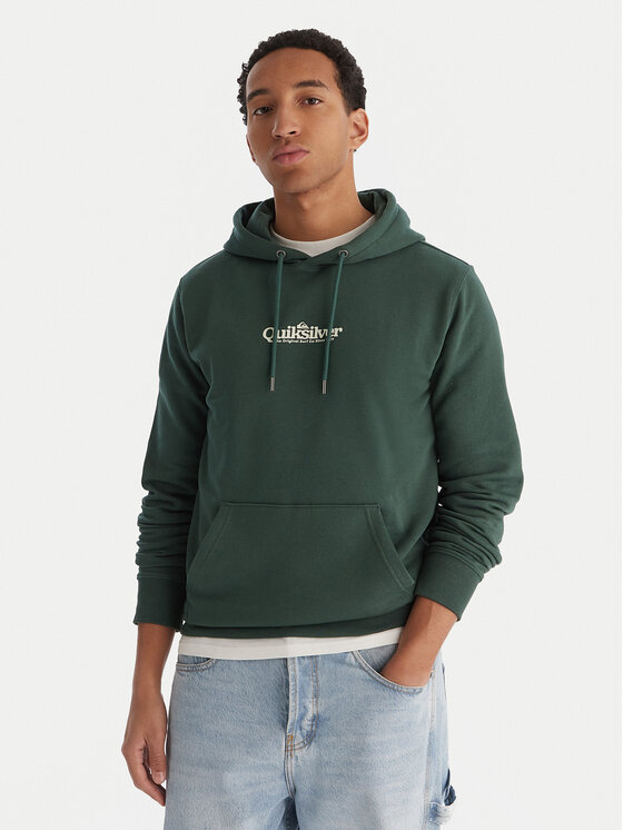 Quiksilver Quiksilver Džemperis EQYFT05136 TKG Žalia Comfort Fit