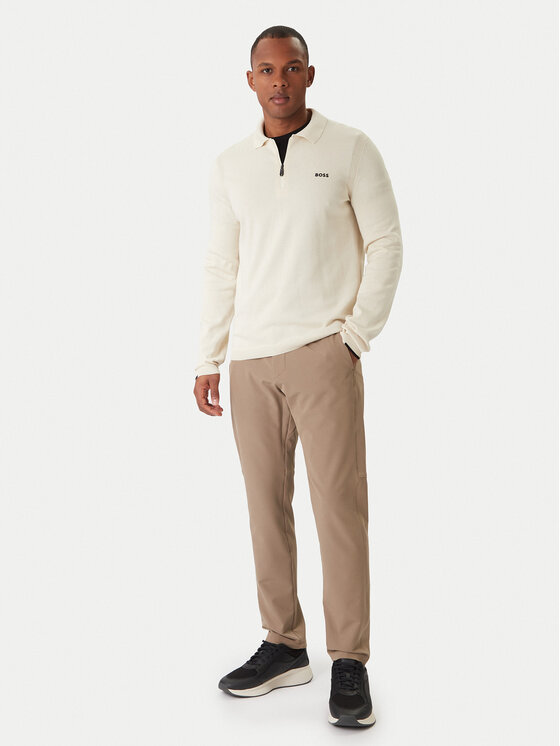 BOSS BOSS Pullover Ever-X 50551688 Écru Regular Fit