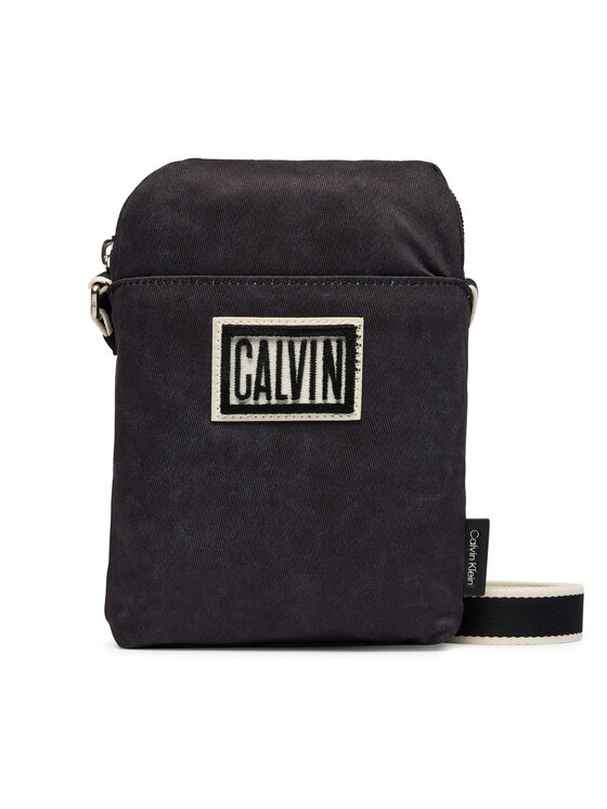 Calvin Klein Calvin Klein Torbica za okrog pasu Ssnl Graphic Reporter LV04D3627G Črna
