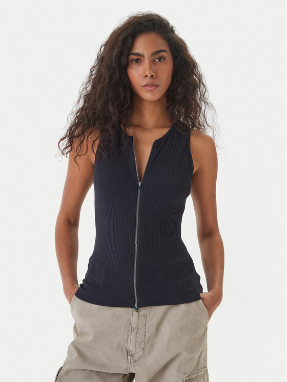 G-STAR G-Star Raw Top D28735-D107 Tmavomodrá Slim Fit