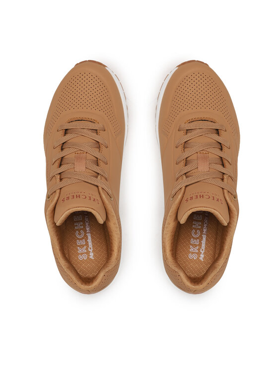 Skechers Skechers Sneakersy Uno Stand On Air 73690/TAN Brązowy