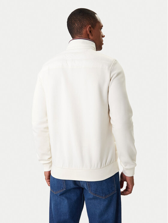 Tommy Hilfiger Tommy Hilfiger Bunda pro přechodné období Mix Media Ess MW0MW41329 Krémová Regular Fit