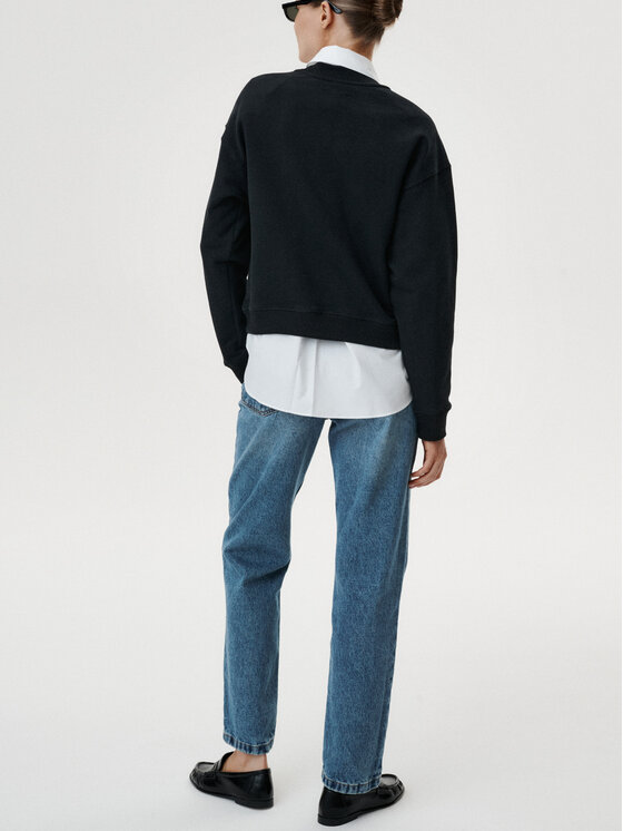 MARI PRETI MARI PRETI Jeansy Denim Rust Granatowy Straight Leg