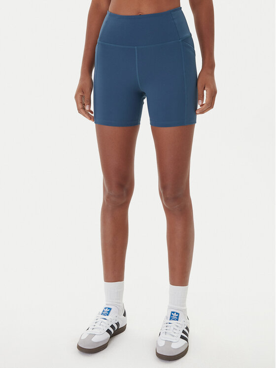 Girlfriend Collective Girlfriend Collective Sportovní kraťasy Pocket Run 4037 Tmavomodrá Slim Fit
