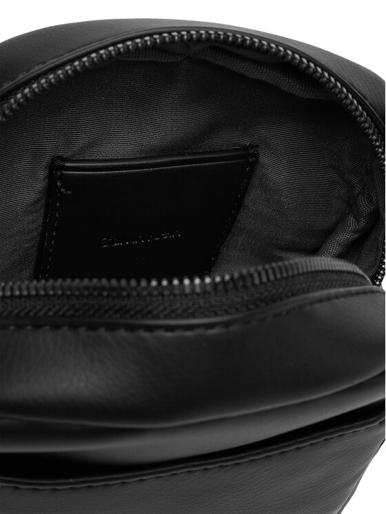 Calvin Klein Calvin Klein Torbica za okrog pasu Bold Ck Slim Reporter LV04D3279G Črna