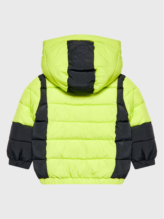 Giubbotto piumino H2BT01 WF090 Verde Regular Fit