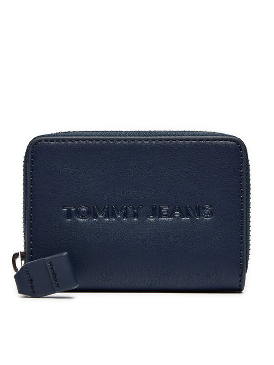 Portofel Mare de Damă Tommy Jeans Tjw Ess Must Small Za AW0AW16387 Bleumarin