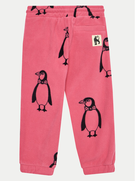 MINI RODINI Mini Rodini Sportinės kelnės Penguin 1100009228 Rožinė Regular Fit