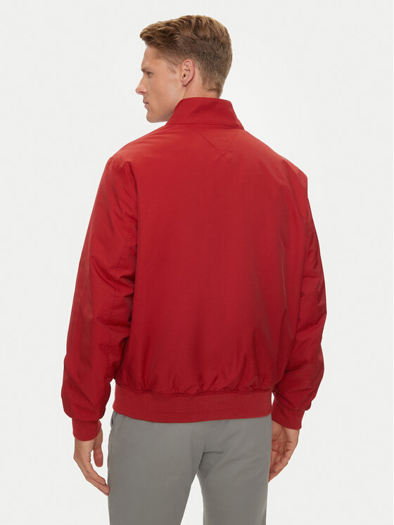 Tommy Hilfiger Tommy Hilfiger Μπουφάν μεταβατικό Club Harrington MW0MW35670 Κόκκινο Regular Fit