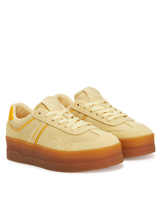 Tommy Jeans Tommy Jeans Tossud The Greenwich Flatform Suede EN0EN02734 Kollane
