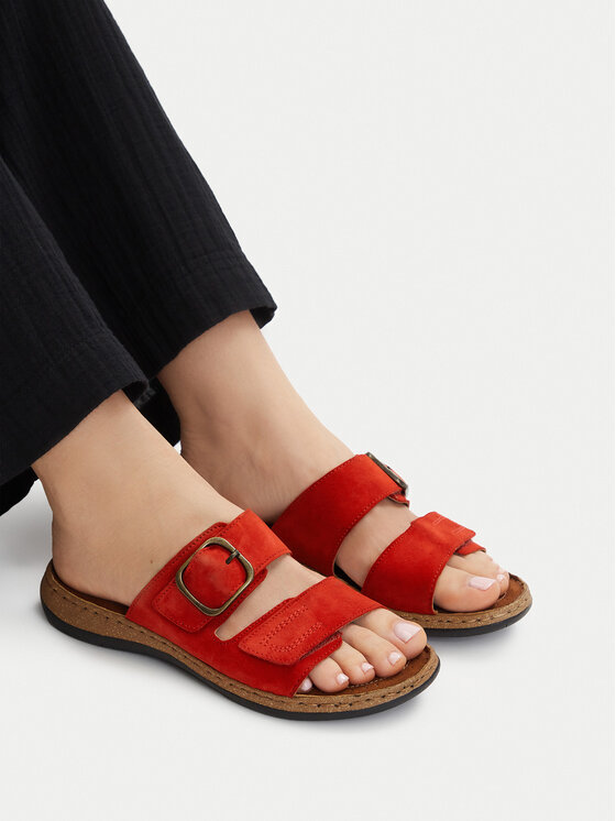 Go Soft Go Soft Pantoletten CEO-WI23-4773-09 Rot