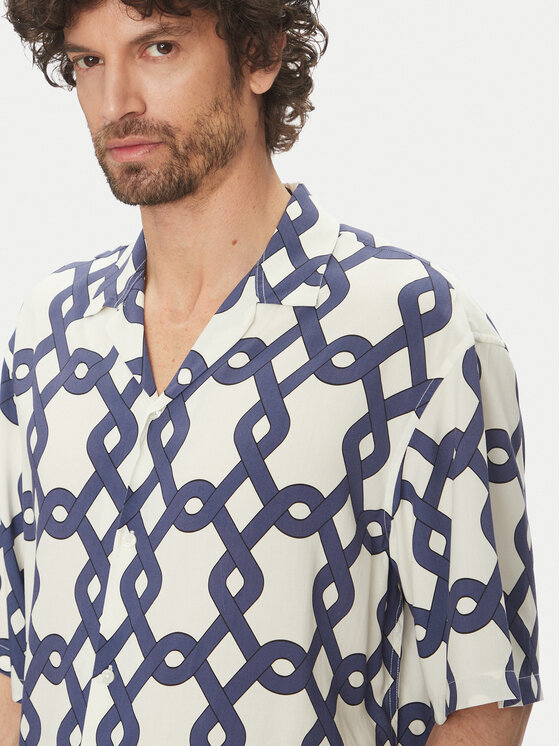 Selected Homme Selected Homme Košile 16088360 Tmavomodrá Relaxed Fit