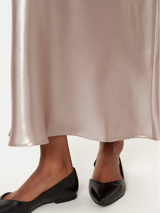 BOSS Boss Midi suknja Vesatie 50512747 Bež Slim Fit