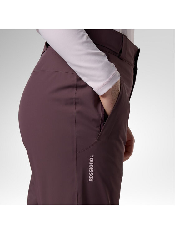 Rossignol Rossignol Spodnie narciarskie W 4Ws Blackside Insulated Pant Fioletowy Regular Fit