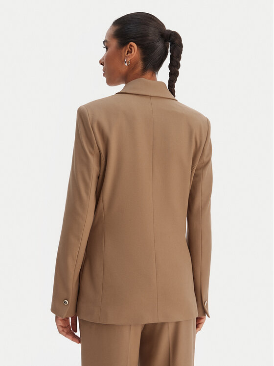 Morgan Morgan Pintsak 261-VFALI.F Pruun Slim Fit