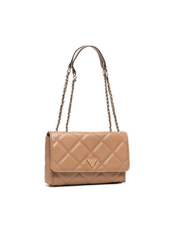Guess Guess Käekott Cessily Convertible Xbody Flap HWQG76 79210 Beež