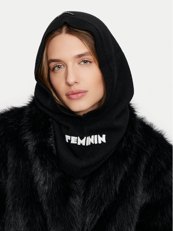 PINKO Komínový šál 104308 A26I Čierna