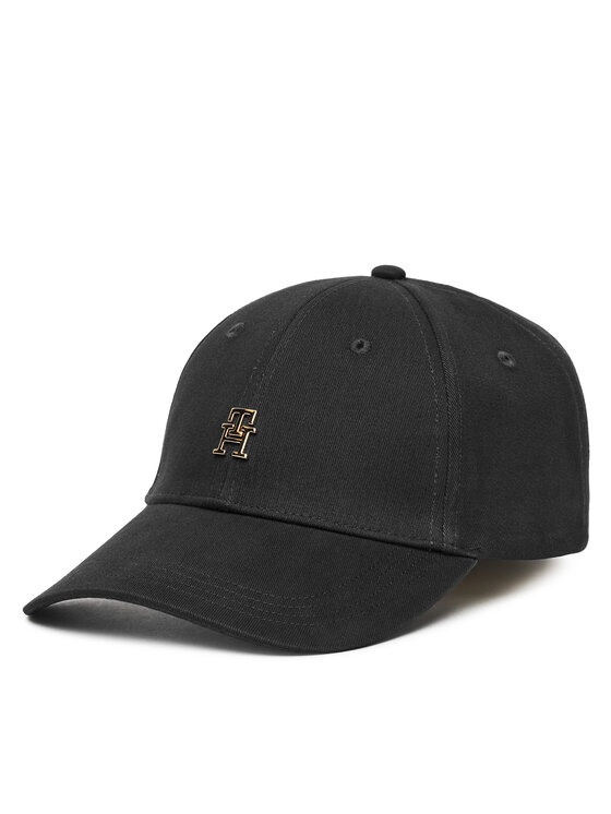 Șapcă Tommy Hilfiger Elevated Chic AW0AW17631 Negru