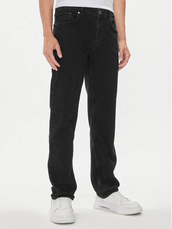 Karl Lagerfeld Jeans Karl Lagerfeld Jeans Jeans hlače 245D1116 Črna Slim Fit