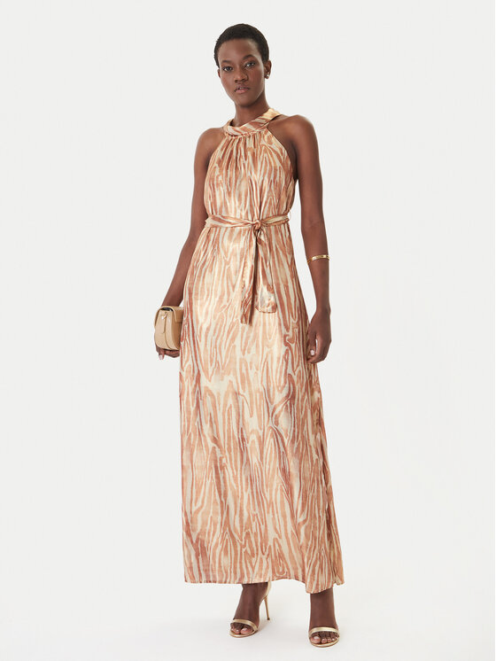 Artigli Artigli Φόρεμα βραδινό ACAB004599 Καφέ Regular Fit