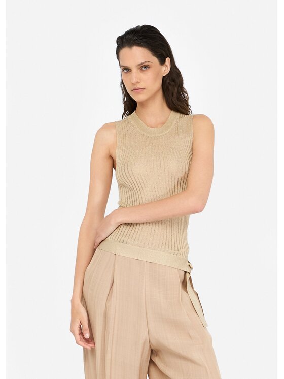 Liu Jo Liu Jo Maglione CF5102MS015A4356 Oro Slim Fit