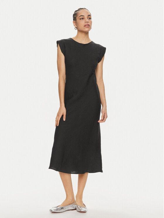 Marella Marella Vestito estivo Hidalgo 2413221192 Nero Regular Fit