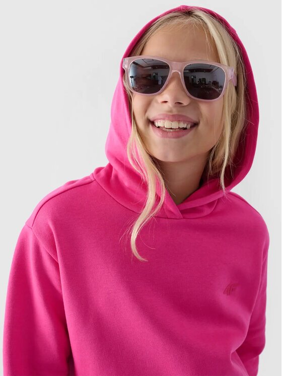 4F 4F Felpa 4FJWMM00TSWSF1316-55S Rosa Regular Fit