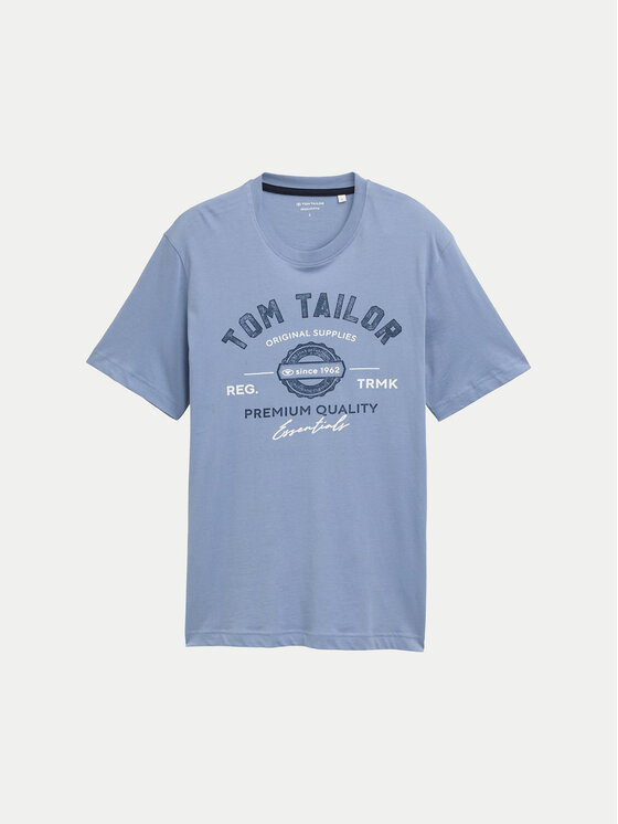 Tom Tailor Tom Tailor Marškinėliai 1037735 Mėlyna Regular Fit