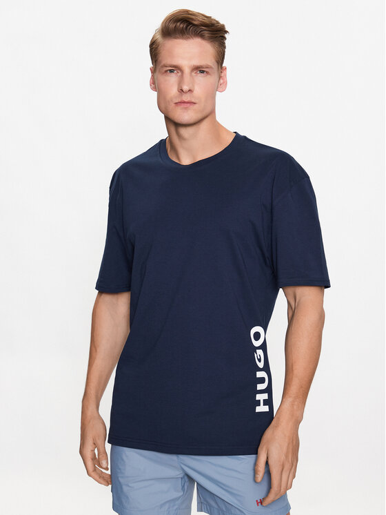 HUGO Hugo T-Shirt 50493727 Granatowy Relaxed Fit