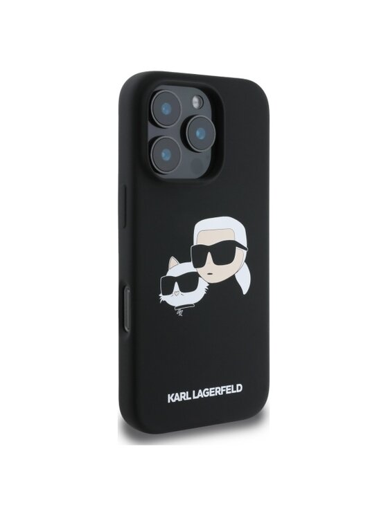 KARL LAGERFELD KARL LAGERFELD Etui na telefon Apple iPhone 16 Pro Max Czarny