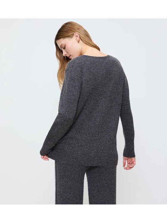 Triumph Triumph Bluzka Amourette Cozy Top Szary Regular Fit