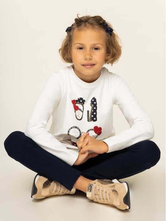 Completo maglietta e leggings Felpa K69071 F0090