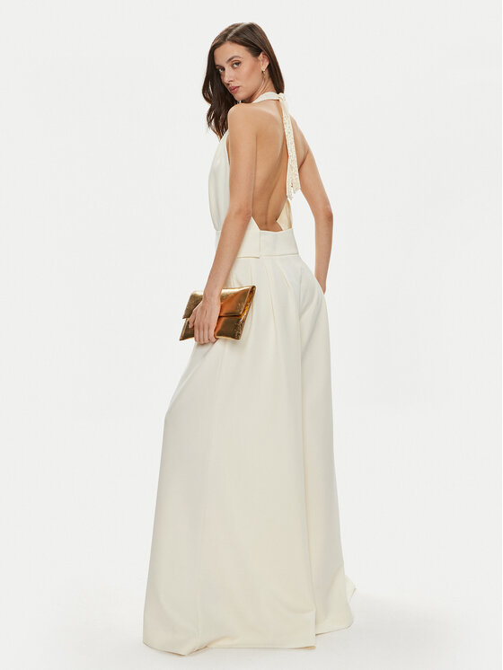 Custommade Custommade Ολόσωμη φόρμα Pheli 999425530 Εκρού Regular Fit