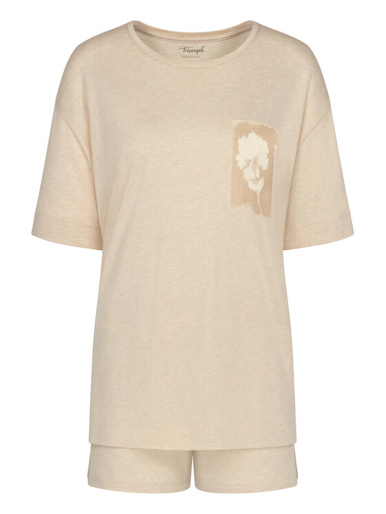 Triumph Triumph Pižama Endless Comfort 10222572 Bež Relaxed Fit