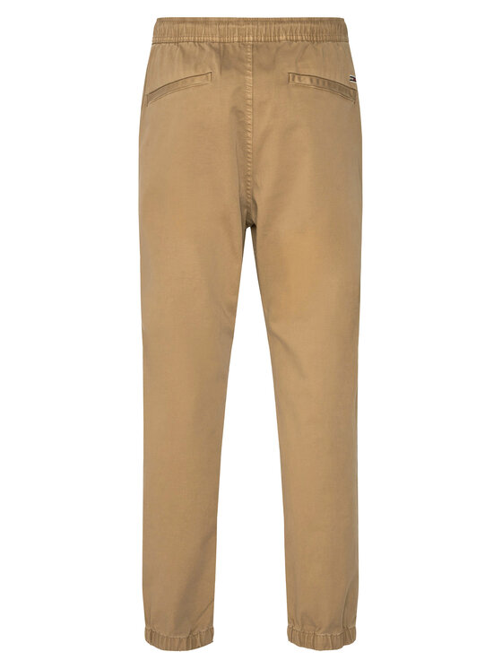 Tommy Jeans Tommy Jeans Joggers kalhoty Austin DM0DM20283 Béžová Slim Fit