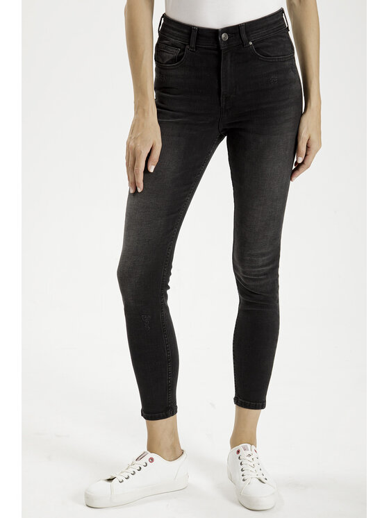 Cross Jeans Cross Jeans Jeansy P 429-115 Czarny Super Skinny Fit