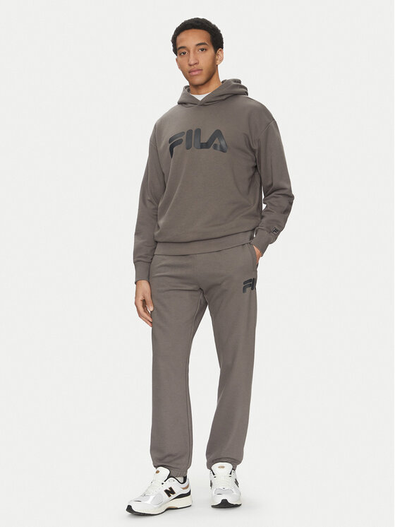 Fila Fila Spodnie dresowe Lagesse FAM0869 Szary Regular Fit