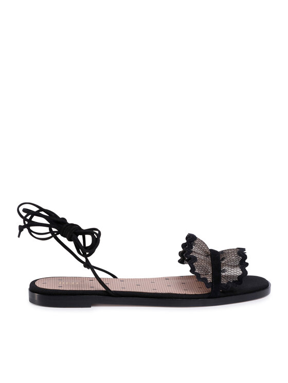 Red Valentino Red Valentino Sandály TQ0S0D67KYL Černá