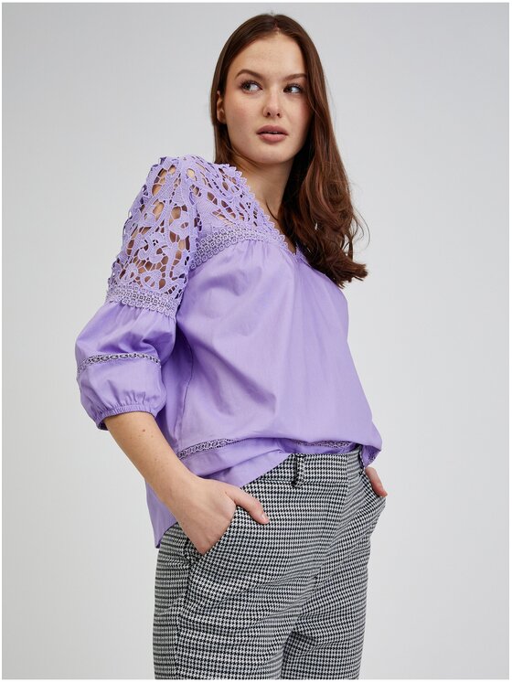 Orsay Orsay Spodnie damskie 390298-660000__34 Czarny Regular Fit