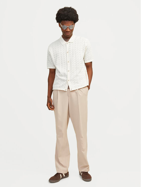 Jack & Jones Jack & Jones Koszula Jornoto 12255011 Écru Regular Fit