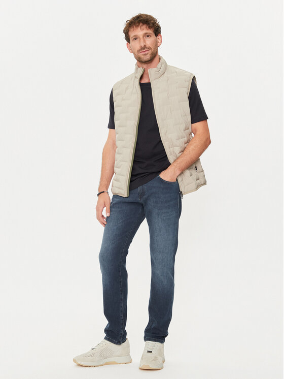 BOSS Boss Tričko 50515620 Tmavomodrá Regular Fit