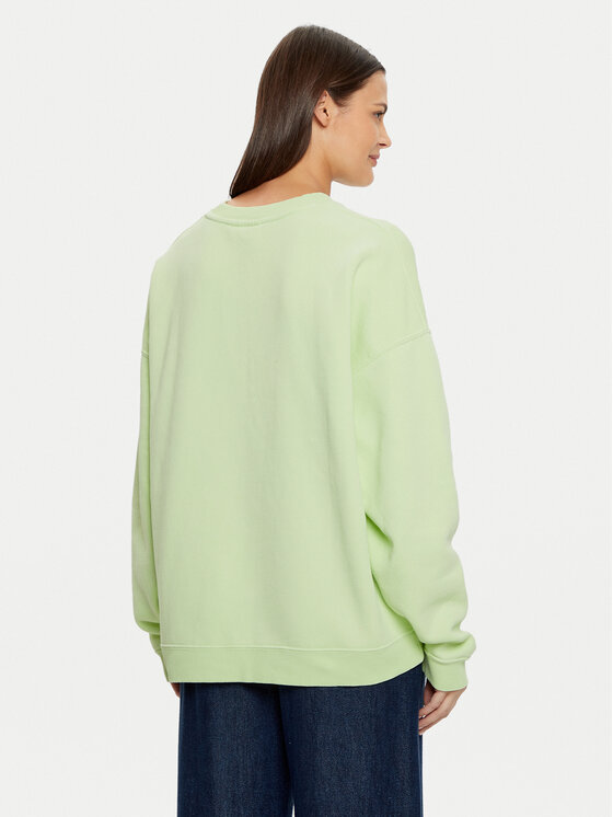 Roxy Roxy Majica dugih rukava Lineup ERJFT04864 Zelena Relaxed Fit