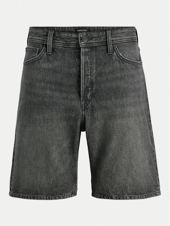 Jack&Jones Jack&Jones Szorty jeansowe 12269533 Czarny Loose Fit