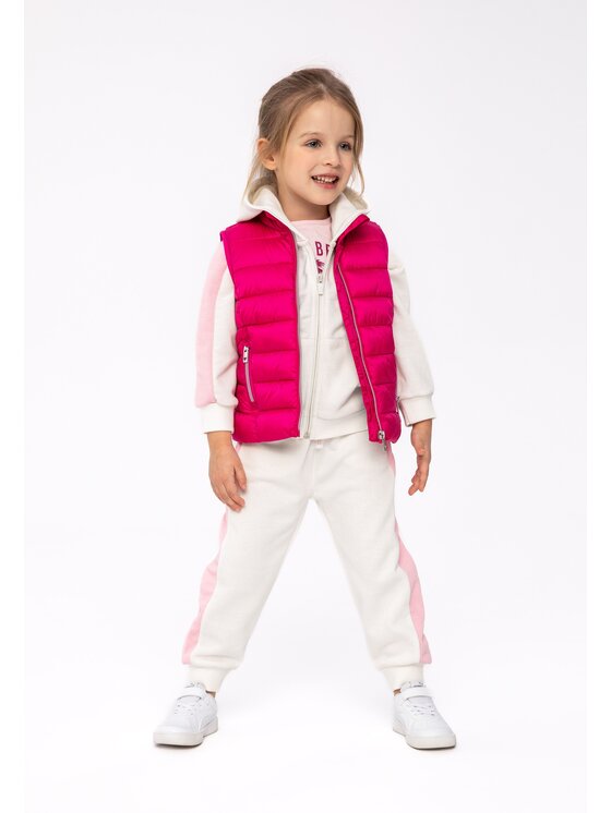 MINOTI MINOTI Kamizelka 14coat 16 Różowy Regular Fit