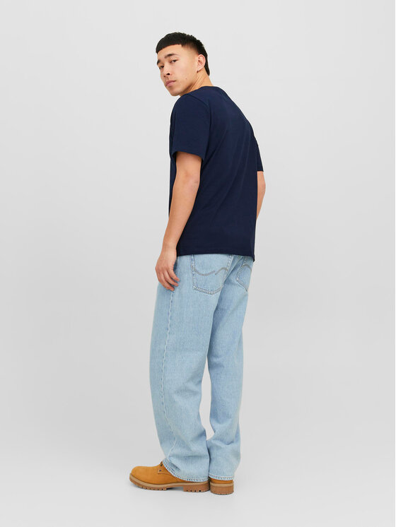 Jack & Jones Jack & Jones T-Shirt Corp 12233999 Tmavomodrá Standard Fit