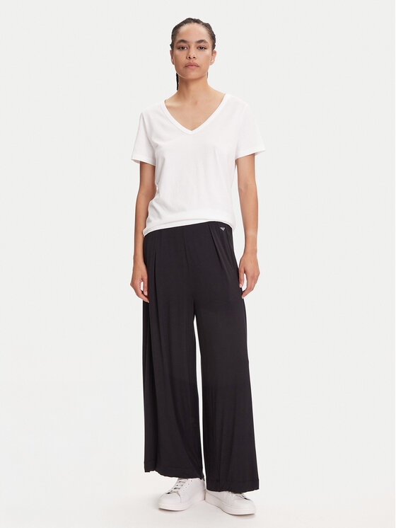Emporio Armani Underwear Emporio Armani Underwear Pantaloni din material EW000522 AF10889 UC001 Negru Loose Fit